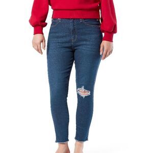 NWT Signature Levi Strauss High rise skinny jeans size 16 W33 Casual